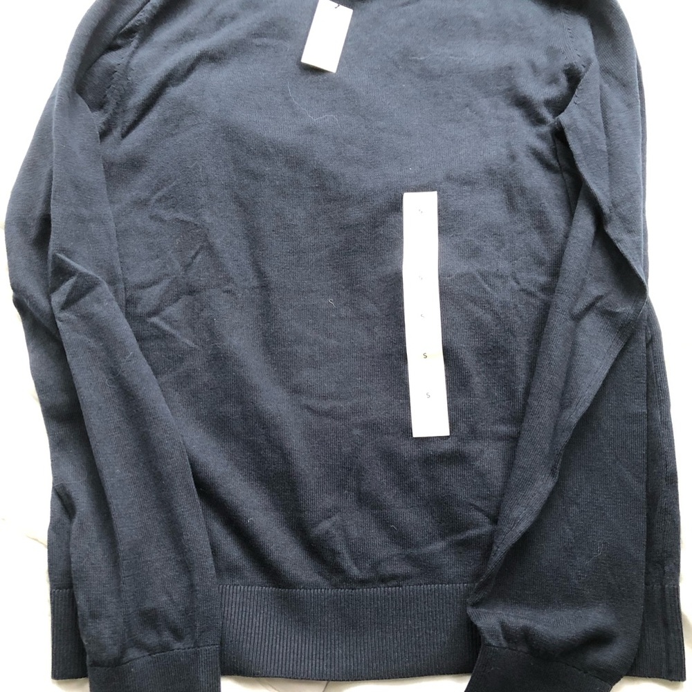Banana Republic Women's Navy Crewneck Sweater